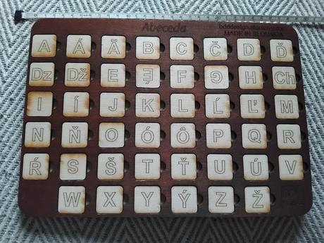 Vkladacka abeceda, 