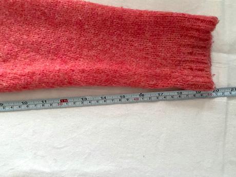 Dlhý marhuľový kardigan s prímesou vlny, m