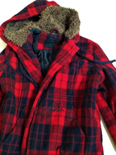 Teplá vlnená bunda do pása s/m, s