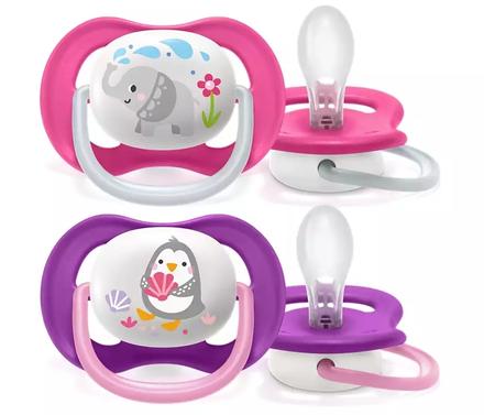Avent scf080/08 cumlík ultra air girl 6-18m, 2ks, avent