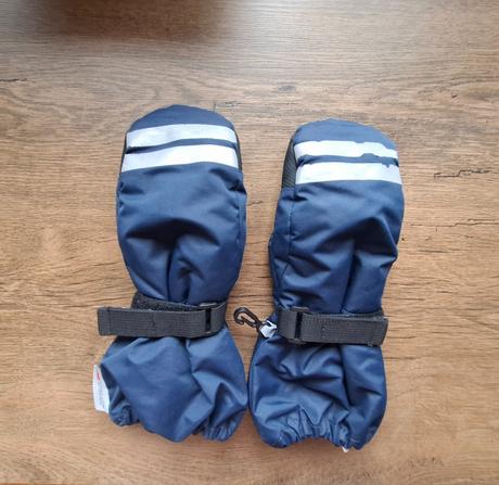Rukavice do snehu h&m, 2ks 110/116 a 1ks 122/128, h&m,110