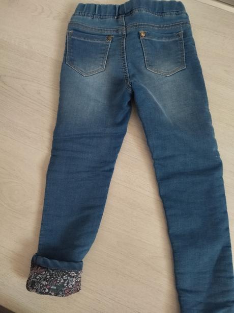 Zateplené riflové leginy, 110