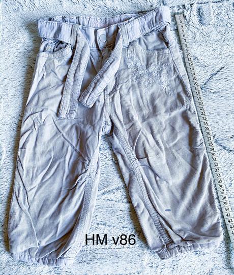 Nohavice hm, h&m,86