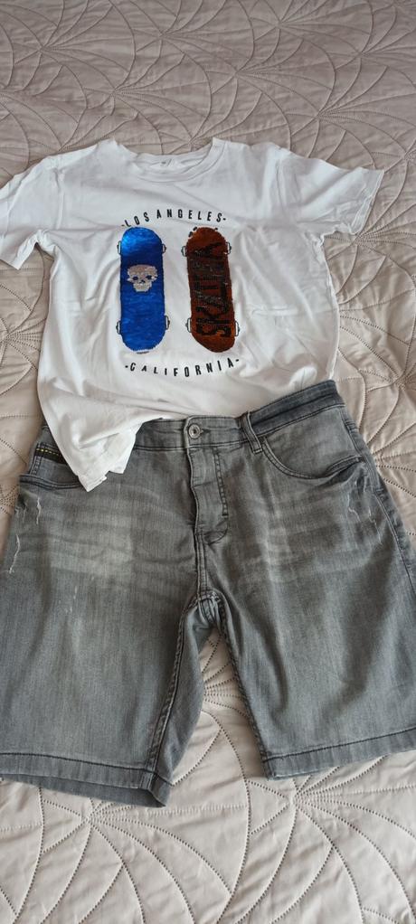 Tričko velk s, h&m,164