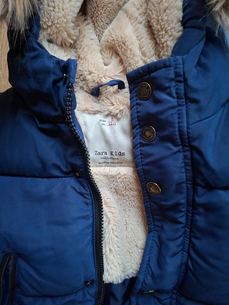 Zimné bundy 110 zara, druhá ako darček 116, zara,110