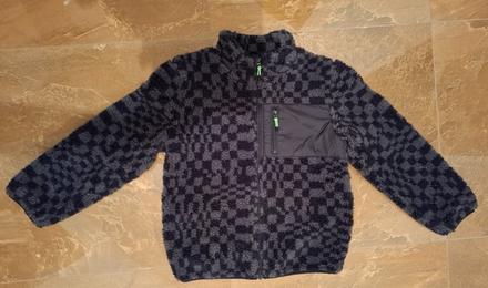 Teddy mikina, h&m,146