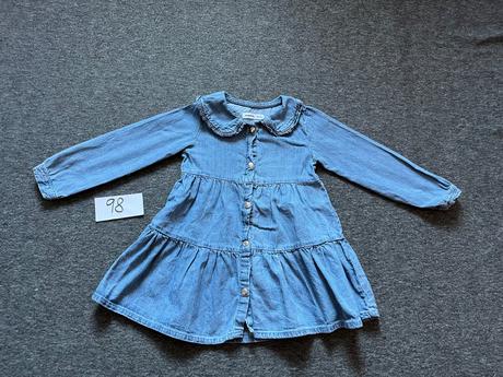 Rifľové šaty, sinsay,98