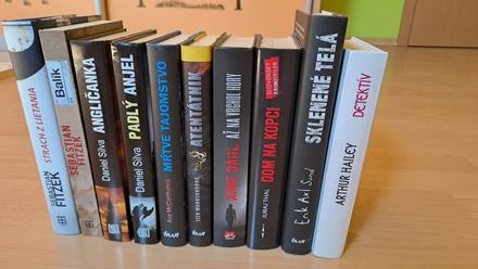 Knihy- krimi, trilery,