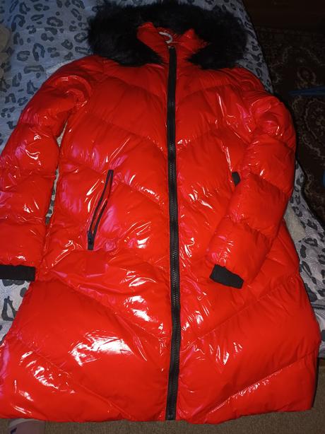 Dámská leskla bunda, amisu,m