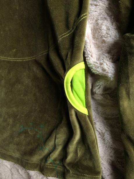 Mikina z kojeneckého plyšu v.m, m