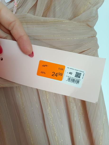 Spoločenské šaty mohito veľk.40, mohito,40