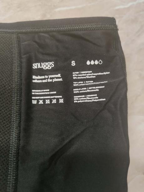 Snuggs menštruačné nohavičky nočné veľkosť s, s