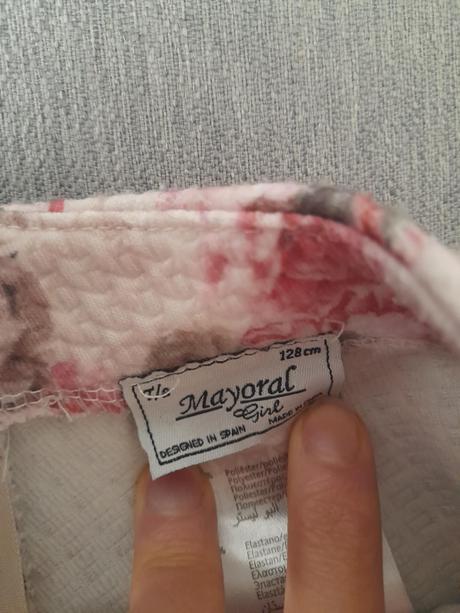 Dievčenská kvetinová sukňa veľ. 128, mayoral,128