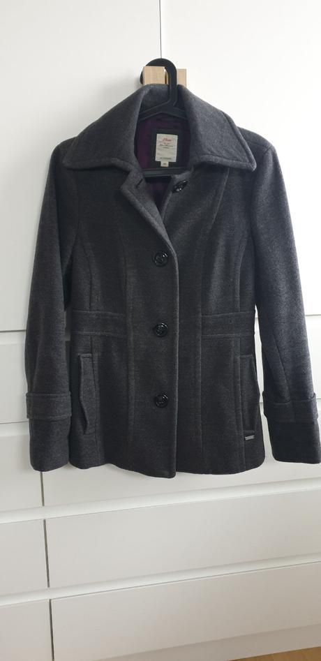 Krátky vlnený kabát, s.oliver,34