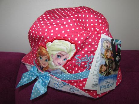 Novy, nenosený bavlnený klobúk frozen, disney,98