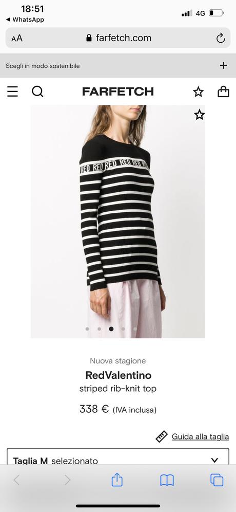 Valentino pulovrik m nový, m