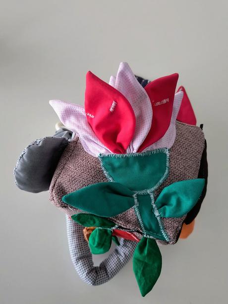 Didaktická montessori látková kocka, 