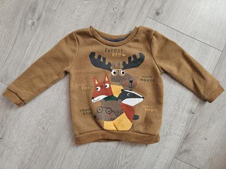 Teplučká jesenná mikinka zadarmo, pepco,80