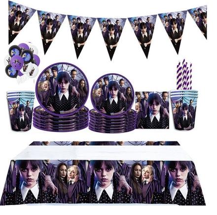 62-dielny set wednesday addams,
