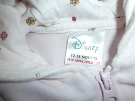 Velúrová súprava s mackom pooh, disney,74