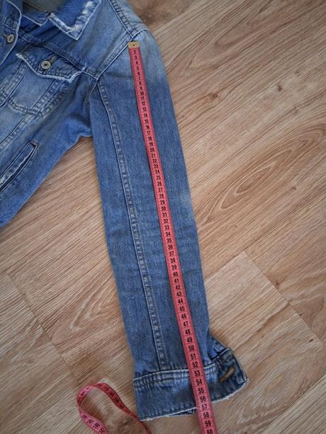 Riflová bunda, zara,s