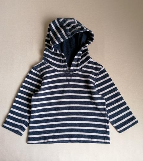 Prúžkovaná mikina veľ. 80, 80