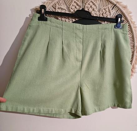 Šortky s ľanom vero moda, vero moda,xl