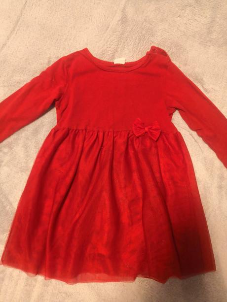 Šaty na vianoce 86, h&m,86