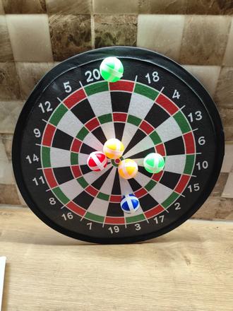 Terč na suchý zips, 