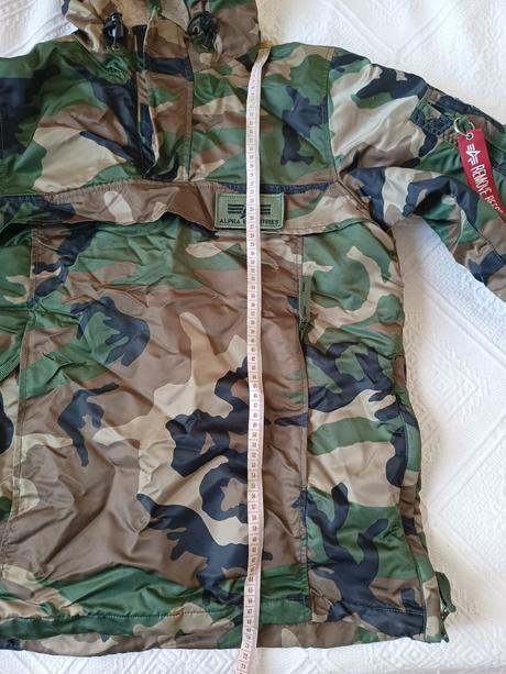 Alpha industries hpo anorak camo s, s