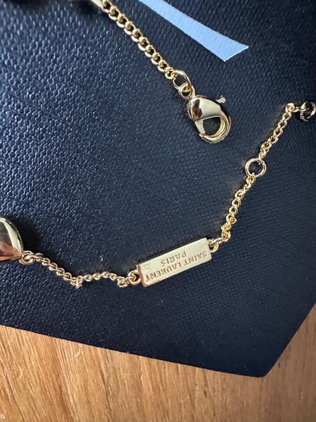 Nový nenosený náramok na ruku ysl, yves saint laurent