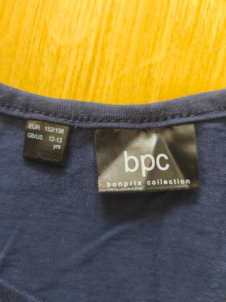 Nenosené tričko, bonprix,158