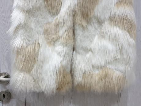 Kožušinová vesta, s