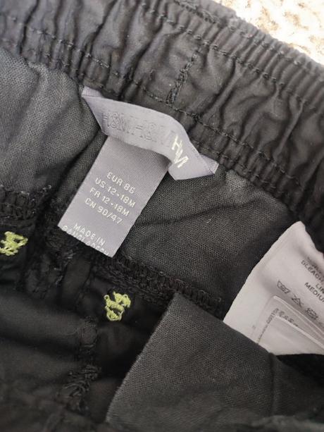 Chlapčenské kraťasy, h&m,86