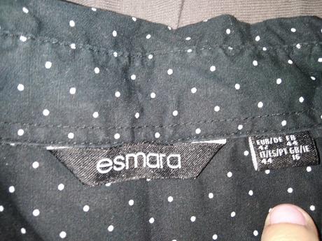 Bodkovaná blúzka, esmara,42