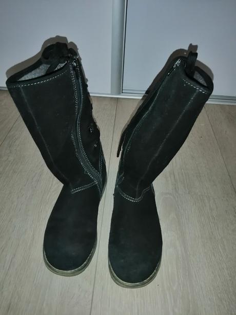 Dámske zimné čierne čižmy zn. s. oliver, s.oliver,37
