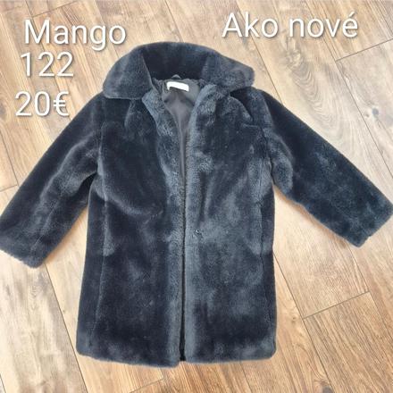 Kabát zimný, mango,122