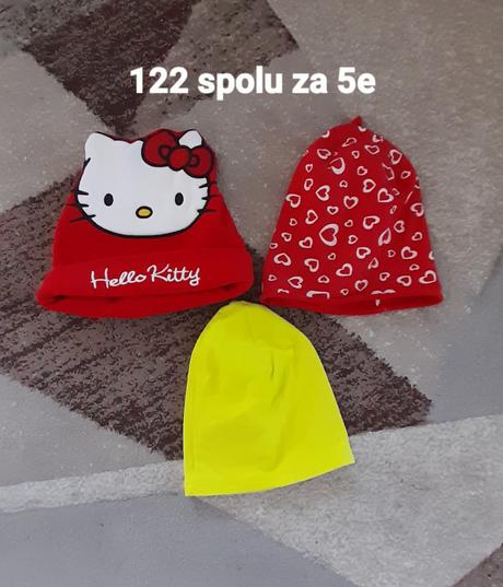 Balik čiapok tenkych, 122–134
