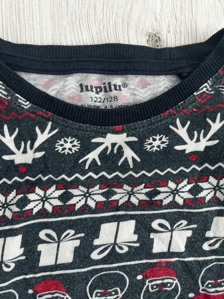 Vianočné pyzamo, lupilu,128