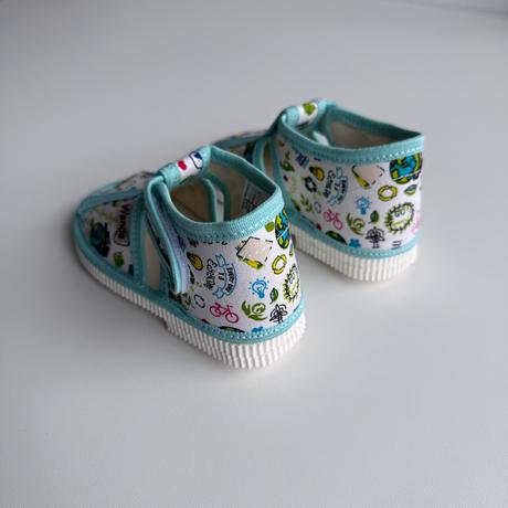 Chlapčenské papuče wanda vzor earth, 23