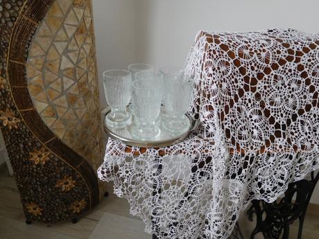 Retro poháre pudingové šľahačkové,6 kusov, 