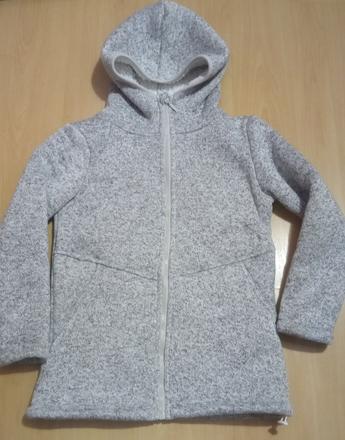 Kožušková bunda mikina 140/146, 146