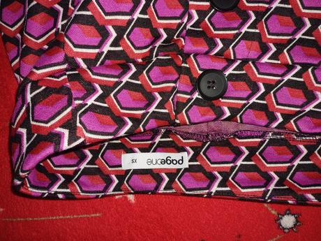 Farebná mini sukňa xs, xs