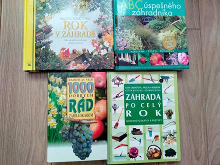 Knihy - zahrada, 