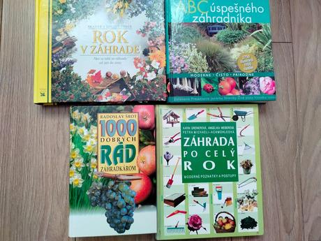 Knihy - zahrada, 