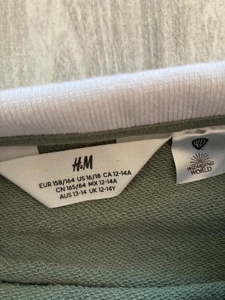 Tenká mikina, h&m,158