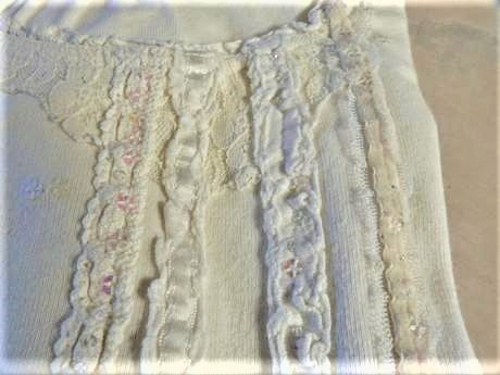 Bavlnené romantické tričko, marks & spencer,s