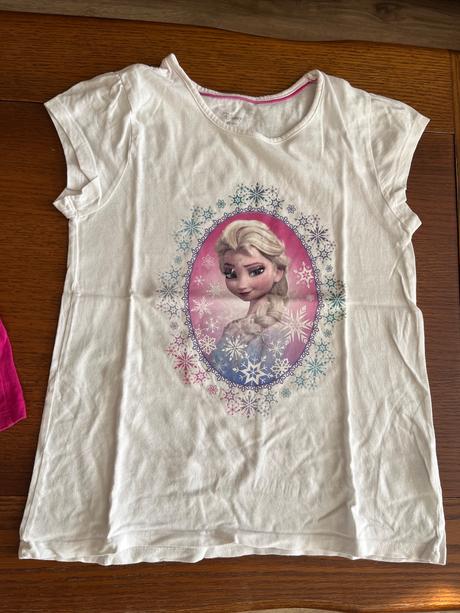 Letné pyžamko elsa frozen 122/128, disney,122