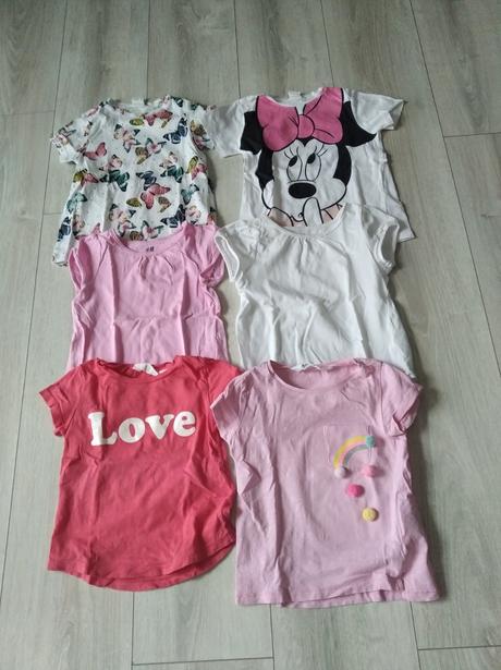 Tričká hm, h&m,92