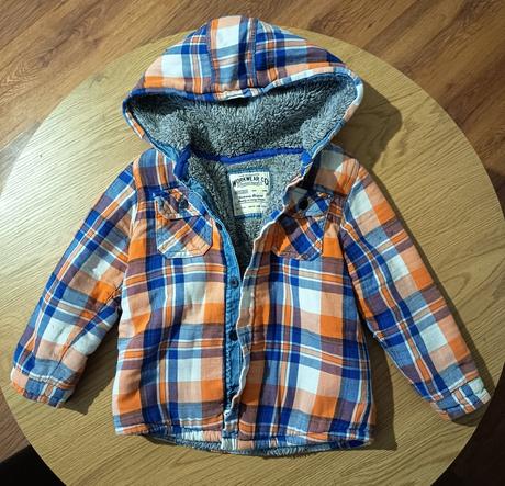 Karovaná prechodná bunda m&s, marks & spencer,98